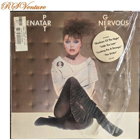 Vintage 1982 Pat Benatar "GET NERVOUS" LP Album - Picture 1 of 6